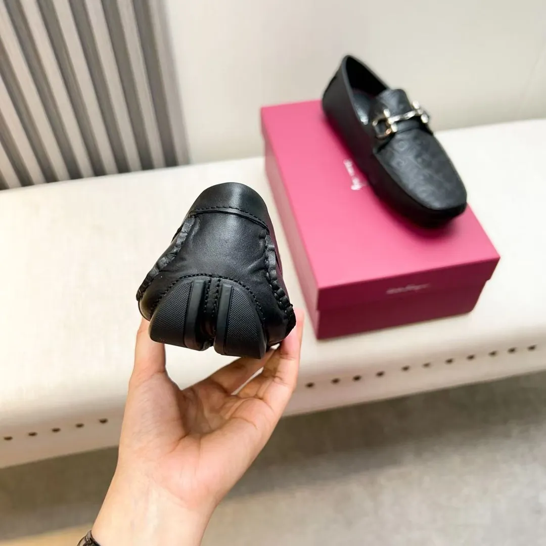 Men's men's shoes 💰620 Ferragamo new high-end quality 🔥 imported cowhide ➕ cowhide lining size 38-45